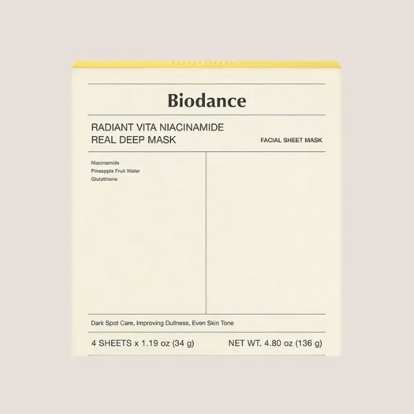 Radiant Vita Niacinamide Mask (Pack 4pcs)